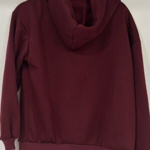 Women's Burgundy Hoodie